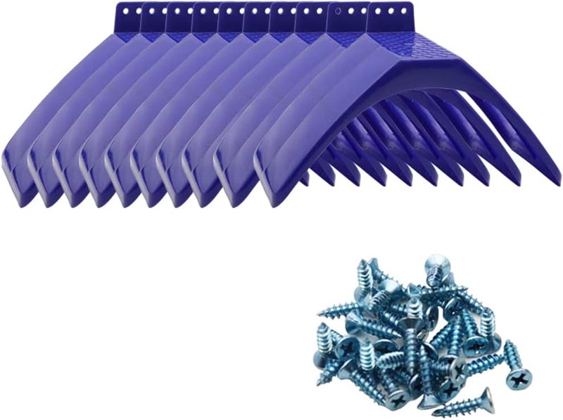 MODUODUO Pigeons Rest Stand with Screws 10 Sets Plastic Bird Perches for Dove Pigeon and Other Birds - Image 3